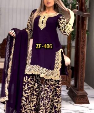 ZEEL FASHION ZF 406 DESIGNER SALWAR SUITS