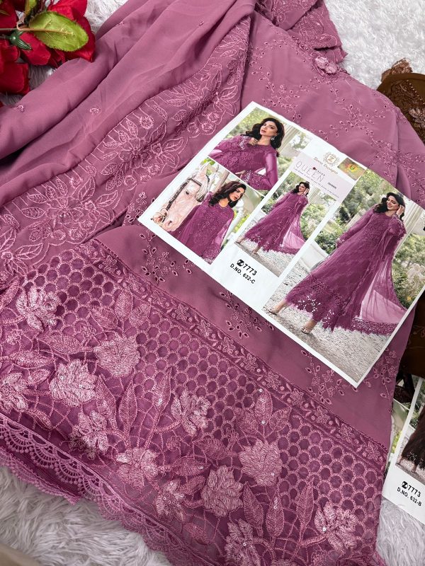 ZIAAZ DESIGNS 632 C SALWAR KAMEEZ WHOLESALE