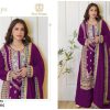 ZIAAZ DESIGNS 668 C VELVET SALWAR KAMEEZ SUITS