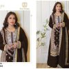 ZIAAZ DESIGNS 668 E VELVET SALWAR KAMEEZ SUITS