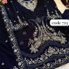 ZIAAZ DESIGNS 723 VELVET PAKISTANI SUITS IN INDIA