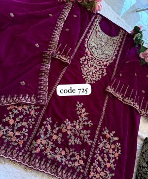 ZIAAZ DESIGNS 725 A VELVET SUITS WHOLESALE ONLINE