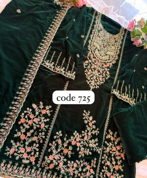 ZIAAZ DESIGNS 725 B VELVET SUITS WHOLESALE ONLINE