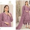 ZIAAZ DESIGNS 740 A B C D ORGANZA SUITS WHOLESALE