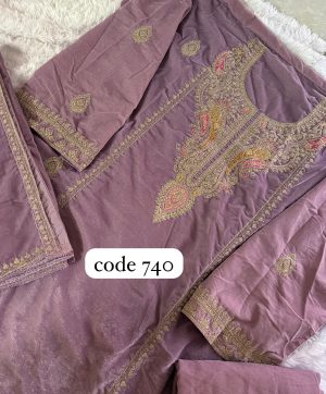 ZIAAZ DESIGNS 740 VELVET PAKISTANI SUITS IN INDIA