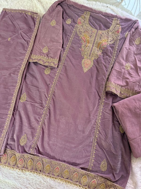 ZIAAZ DESIGNS 740 VELVET PAKISTANI SUITS IN INDIA