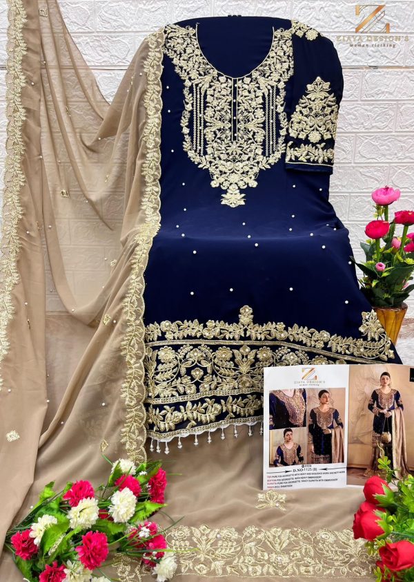 ZIAYA DESIGNS 1125 A B C D PAKISTANI SUITS IN INDIA