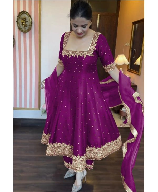 AAROHI DESIGNER AD 186 G ANARKALI GOWN WHOLESALE