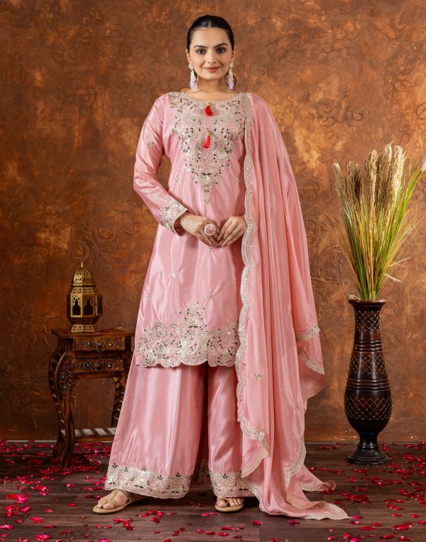 AAROHI DESIGNER AD 191 A PLAZZO SUITS