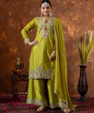 AAROHI DESIGNER AD 191 B PLAZZO SUITS