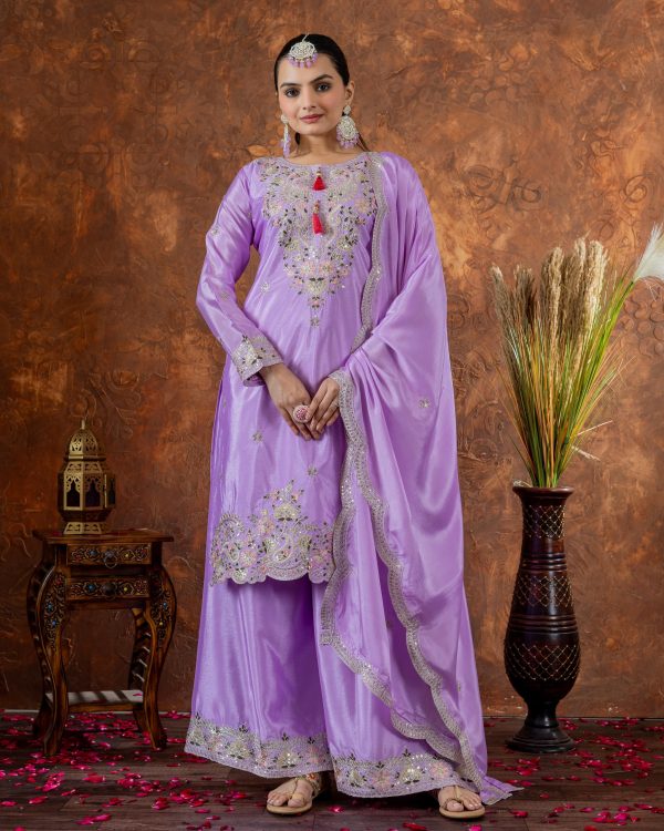 AAROHI DESIGNER AD 191 C PLAZZO SUITS