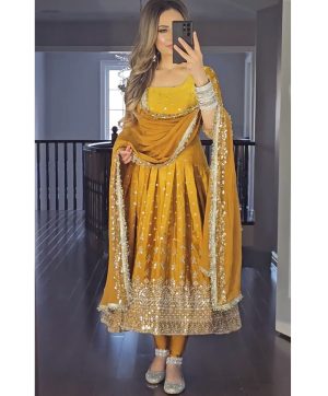 AAROHI DESIGNER PD 1086 B ANARKALI GOWN