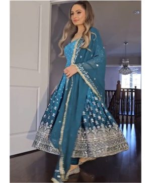 AAROHI DESIGNER PD 1086 C ANARKALI GOWN