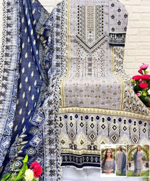 ALZOHAIB AZ 1109 PAKISTANI COTTON SUITS