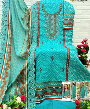 ALZOHAIB AZ 1111 PAKISTANI COTTON SUITS