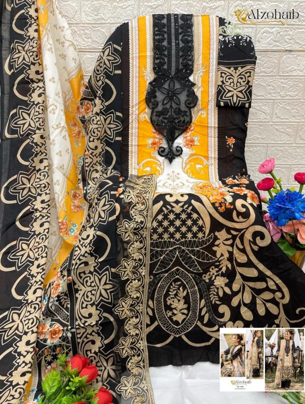 ALZOHAIB AZ 1148 PAKISTANI COTTON SUITS