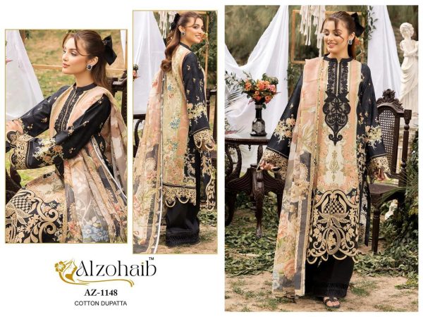 ALZOHAIB AZ 1148 PAKISTANI COTTON SUITS