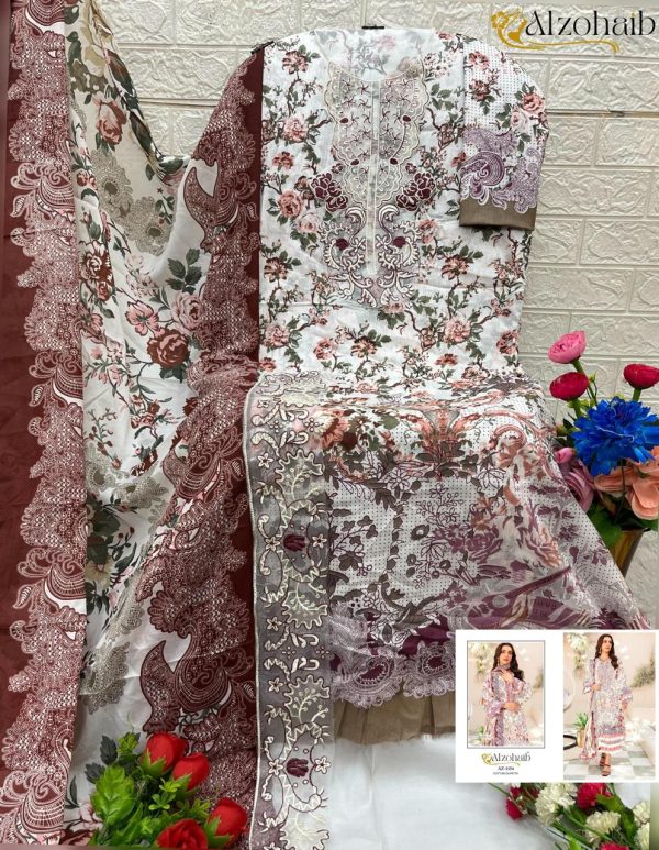 ALZOHAIB AZ 1154 PAKISTANI COTTON SUITS