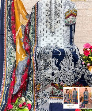 ALZOHAIB AZ 1163 A PAKISTANI COTTON SUITS