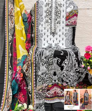 ALZOHAIB AZ 1163 B PAKISTANI COTTON SUITS