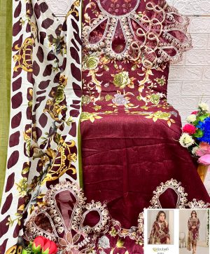 ALZOHAIB AZ 1182 B PAKISTANI COTTON SUITS