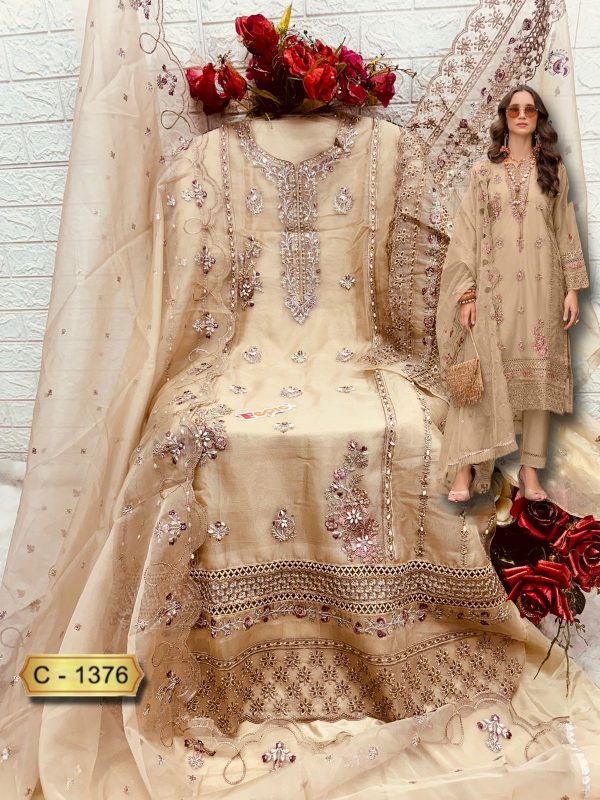 FEPIC C 1376 ROSEMEEN SALWAR SUITS WHOLESALE