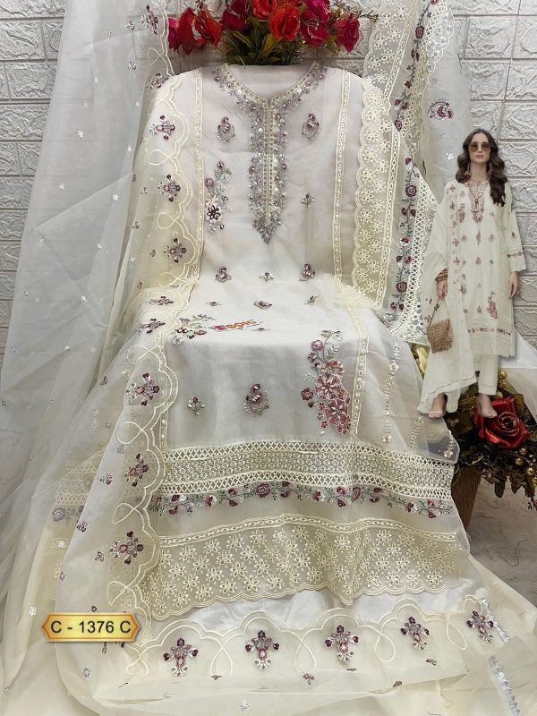 FEPIC C 1376 ROSEMEEN SALWAR SUITS WHOLESALE