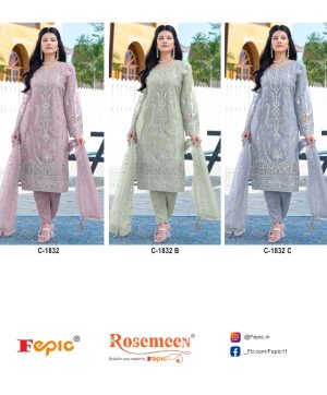 FEPIC C 1832 ROSEMEEN SALWAR SUITS WHOLESALE