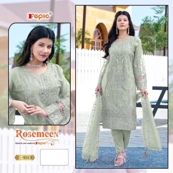 FEPIC C 1832 ROSEMEEN SALWAR SUITS WHOLESALE