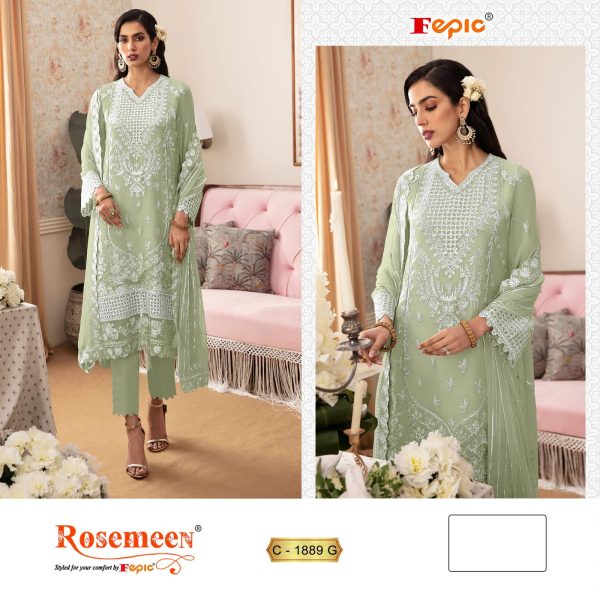 FEPIC C 1889 D E F G ROSEMEEN SALWAR SUITS