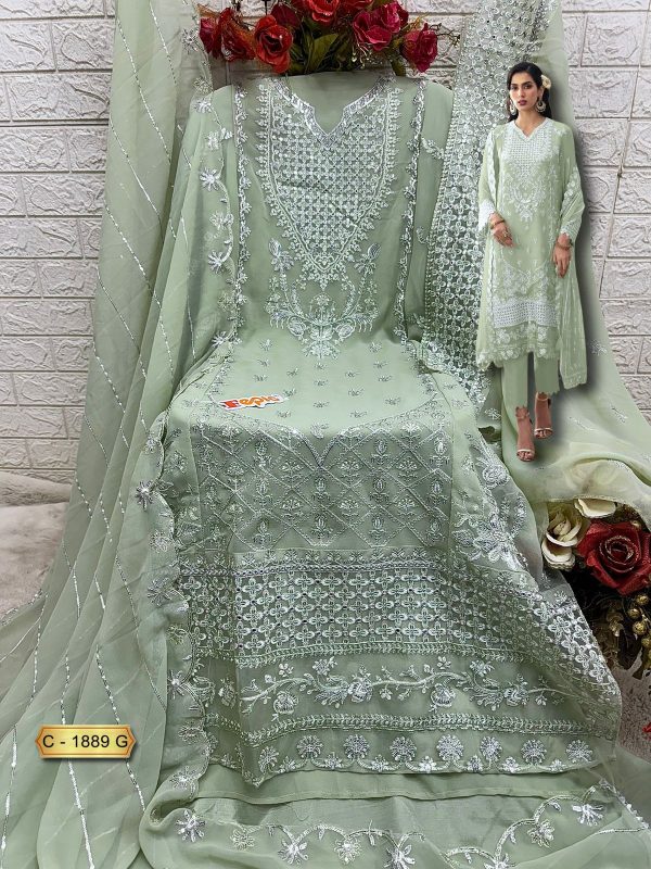 FEPIC C 1889 D E F G ROSEMEEN SALWAR SUITS