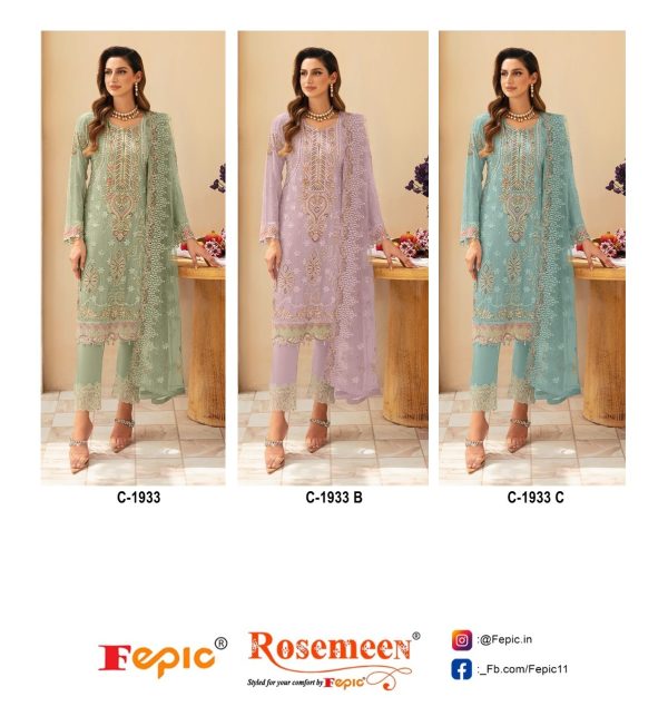 FEPIC C 1933 ROSEMEEN SALWAR SUITS ONLINE