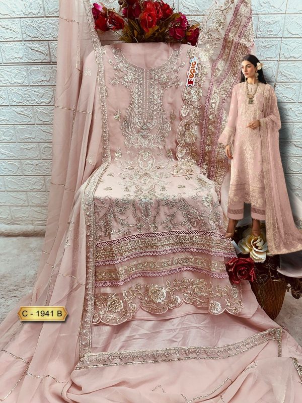 FEPIC C 1941 ROSEMEEN PAKISTANI SALWAR SUITS