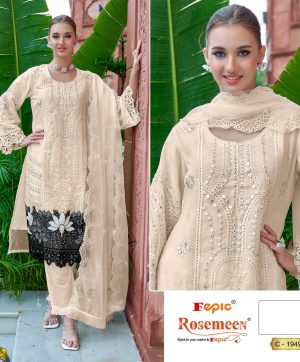 FEPIC C 1949 ROSEMEEN SALWAR SUITS WHOLESALE