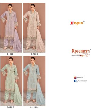 FEPIC C 1952 ROSEMEEN SALWAR SUITS IN INDIA