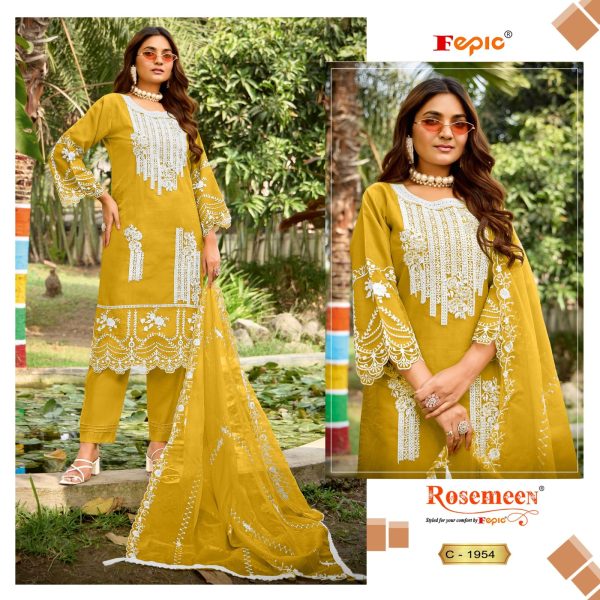 FEPIC C 1954 ROSEMEEN SALWAR SUITS WHOLESALE