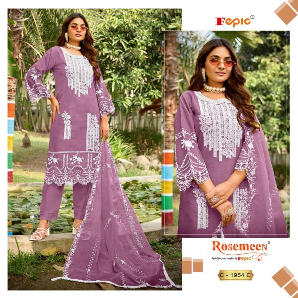 FEPIC C 1954 ROSEMEEN SALWAR SUITS WHOLESALE