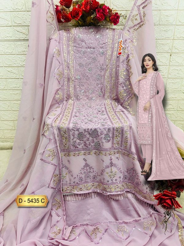 FEPIC D 5435 ROSEMEEN SALWAR SUITS WHOLESALE