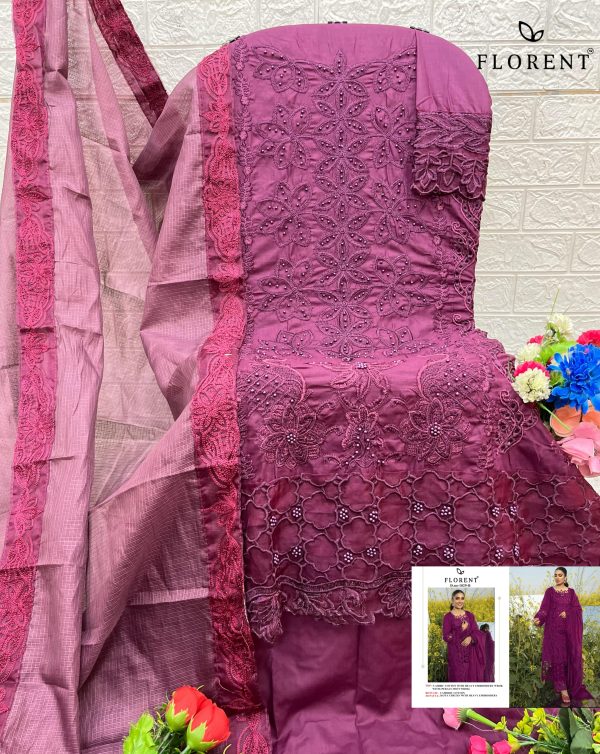 FLORENT 1029 B COTTON PAKISTANI SUITS IN INDIA