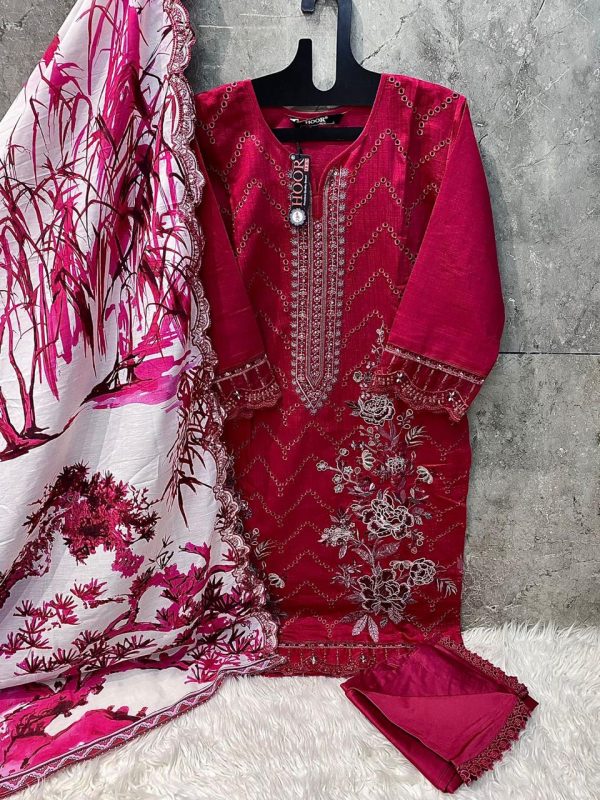 HOOR TEX HF 102 A B C D READYMADE SUITS WHOLESALE