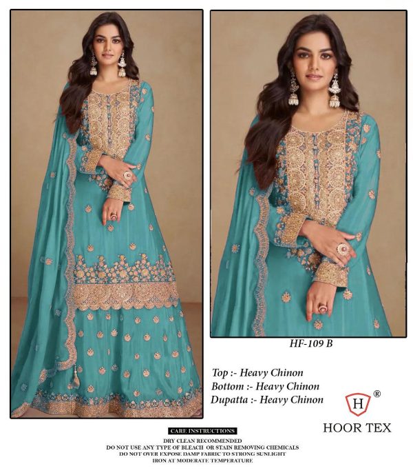 HOOR TEX HF 109 B READYMADE PAKISTANI SUITS