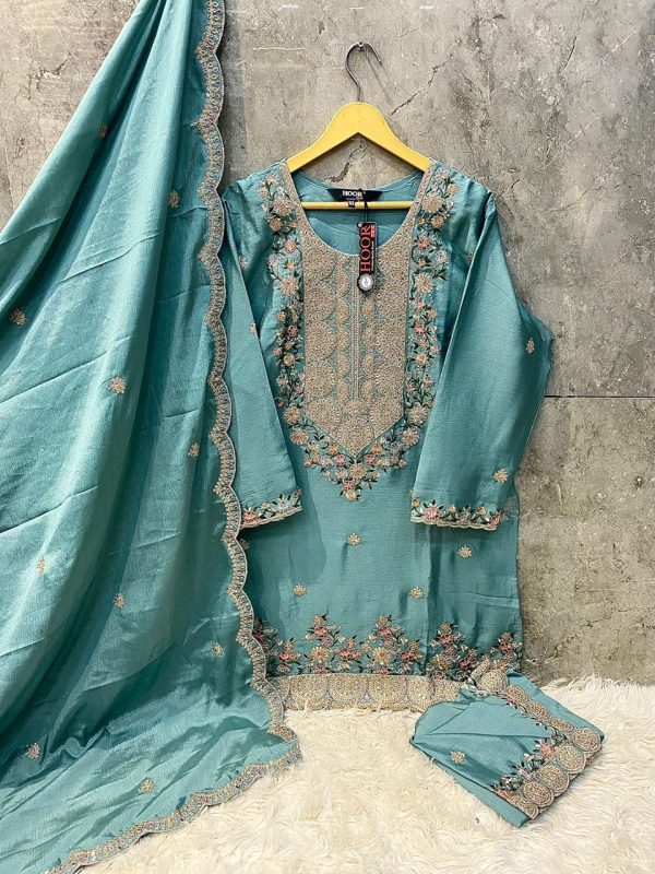 HOOR TEX HF 109 B READYMADE PAKISTANI SUITS