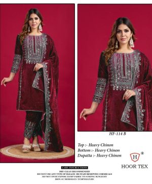 HOOR TEX HF 114 B READYMADE PAKISTANI SUITS