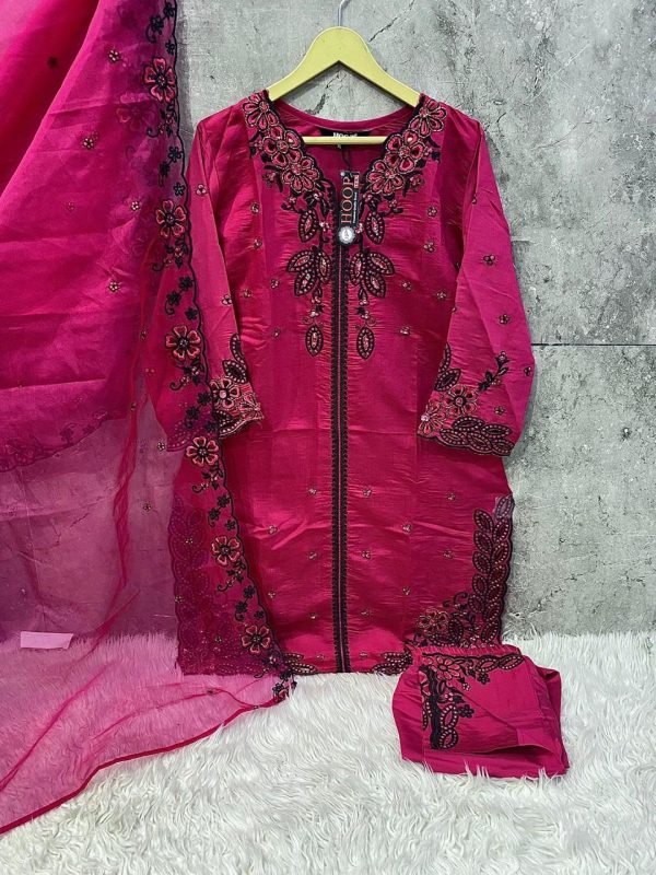 HOOR TEX HF 116 A B C D READYMADE SALWAR SUITS