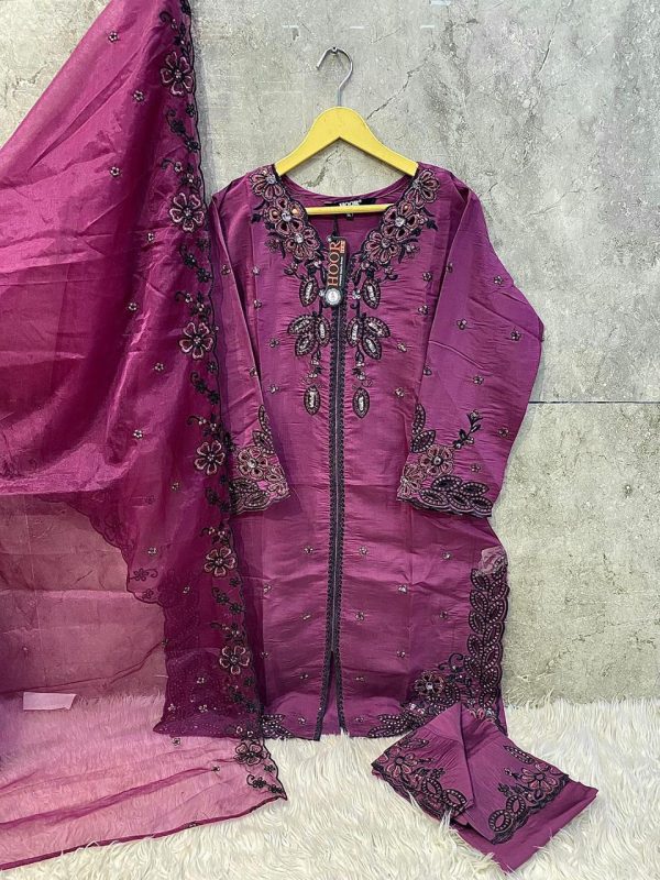 HOOR TEX HF 116 A B C D READYMADE SALWAR SUITS