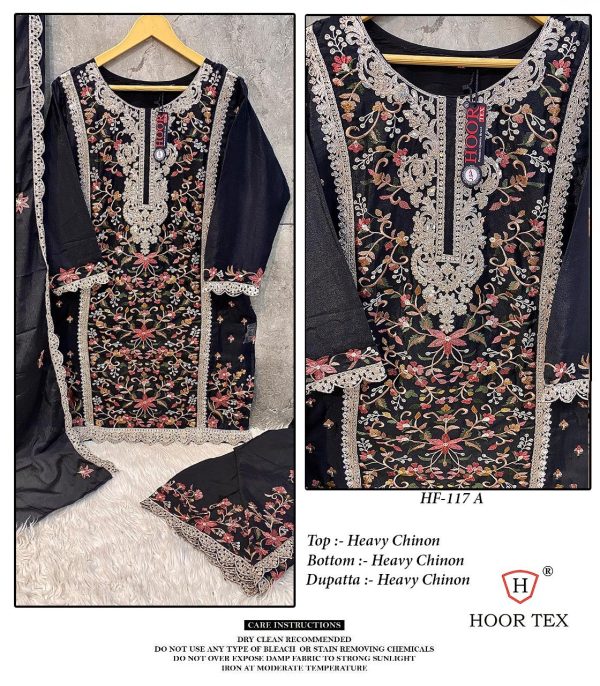 HOOR TEX HF 117 A READYMADE SALWAR SUITS