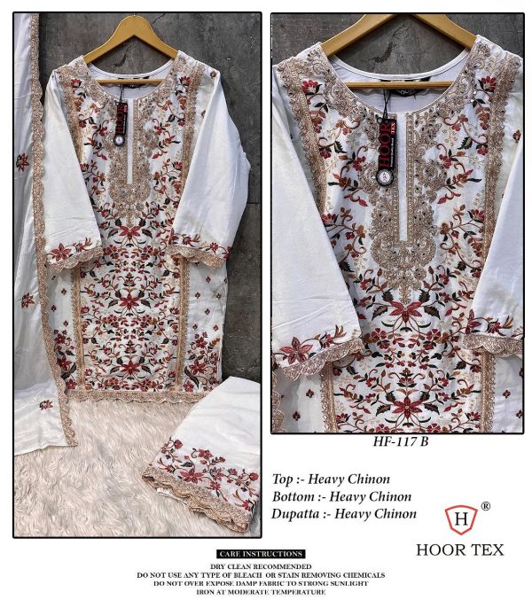 HOOR TEX HF 117 B READYMADE SALWAR SUITS