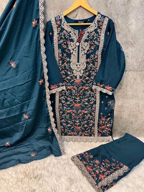 HOOR TEX HF 117 C READYMADE SALWAR SUITS