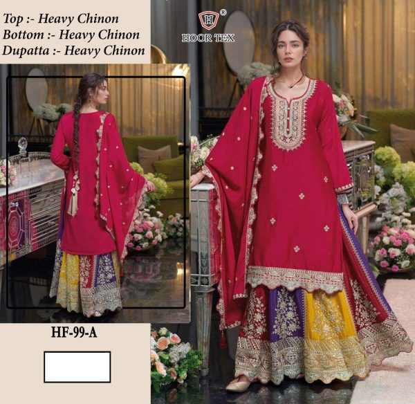 HOOR TEX HF 99 A READYMADE PAKISTANI SUITS