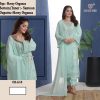 HOOR TEX OR 62 A B C D ORGANZA PAKISTANI SUITS